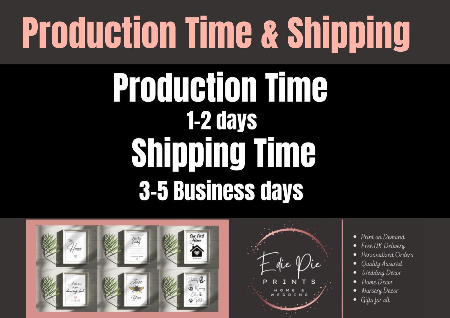 Personalised Photo Print Set, Couple Gift, Husband Wife Present, First Anniversary Gift, Photo Collage, Tin Anniversary