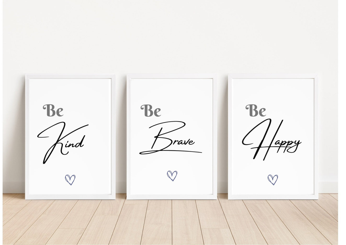 Positive Affirmation Print Set: Empowering Quote Wall Art (A4/A5 Unframed Prints)