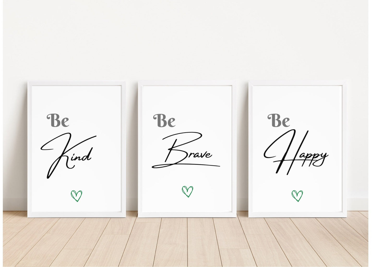 Positive Affirmation Print Set: Empowering Quote Wall Art (A4/A5 Unframed Prints)
