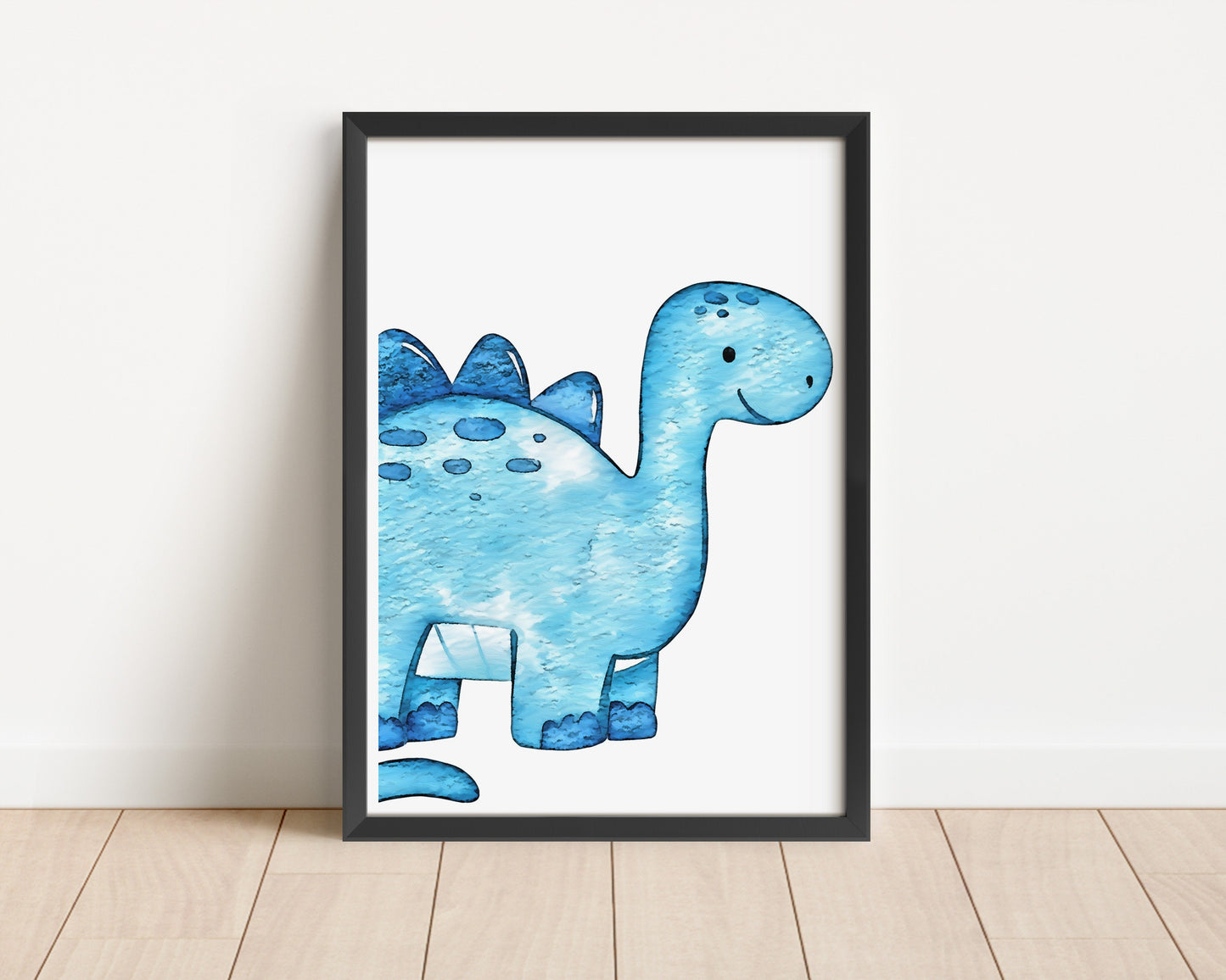 Dinosaur Nursery Prints: Set of 3 Pastel Dino Wall Art