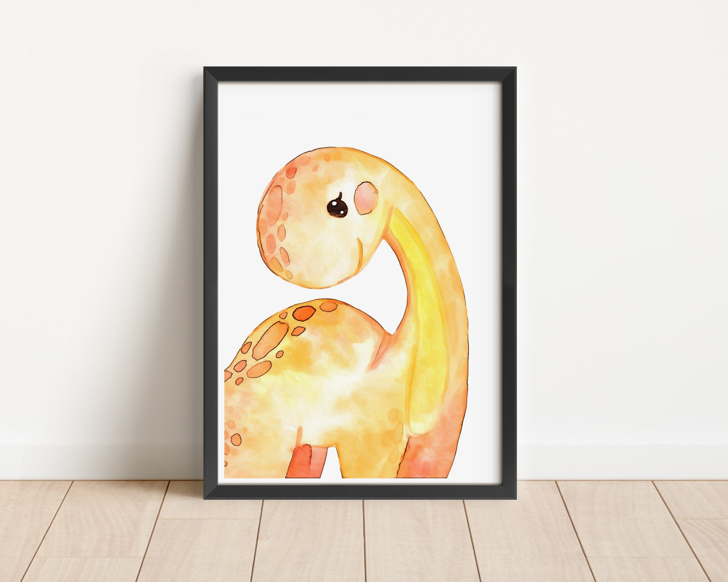 Dinosaur Nursery Prints: Set of 3 Pastel Dino Wall Art