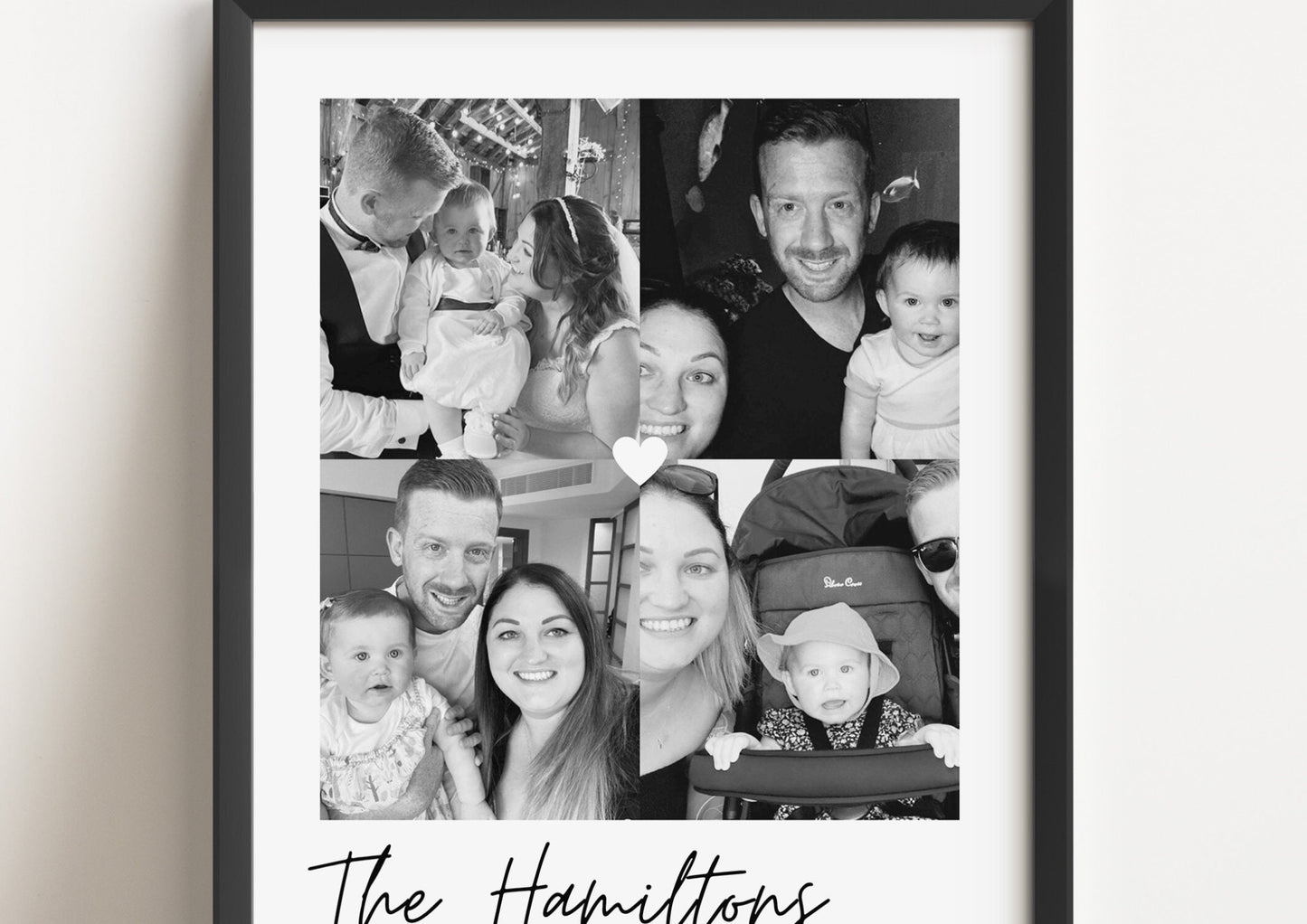 Personalized Family Photo Print: Unique Keepsake Gift