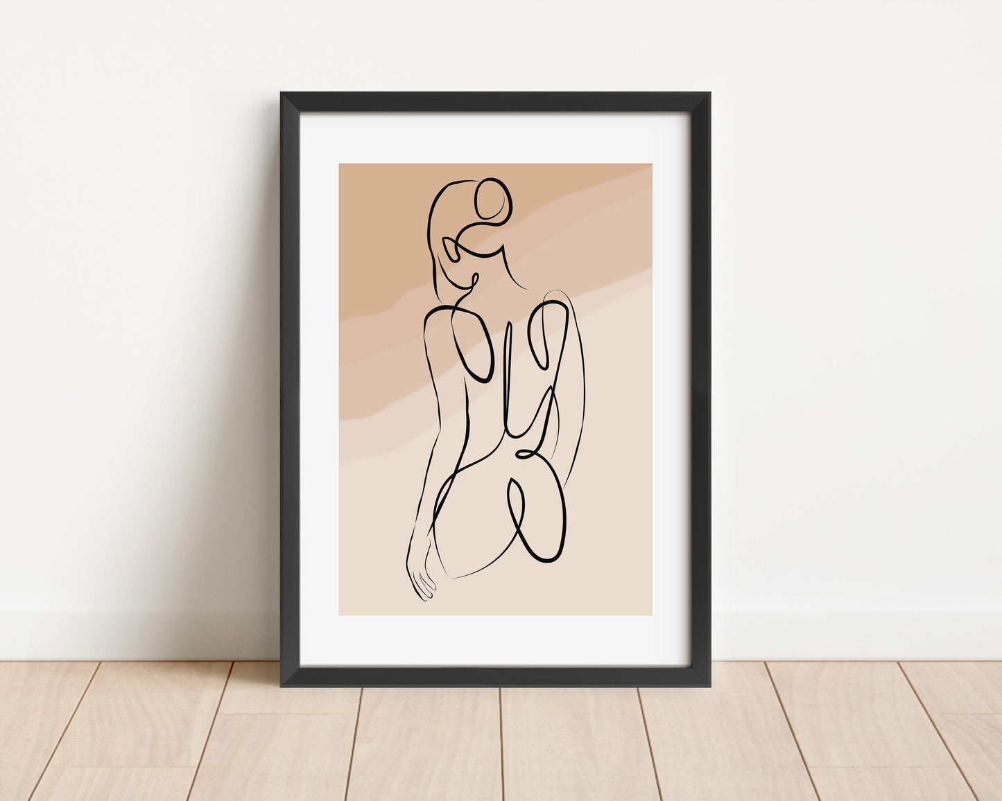 Minimalist Nude Line Art Set of 3 Prints, Abstract Female Body Wall Art, Modern Boho Decor, Neutral Aesthetic Printable Art, Gallery Decor