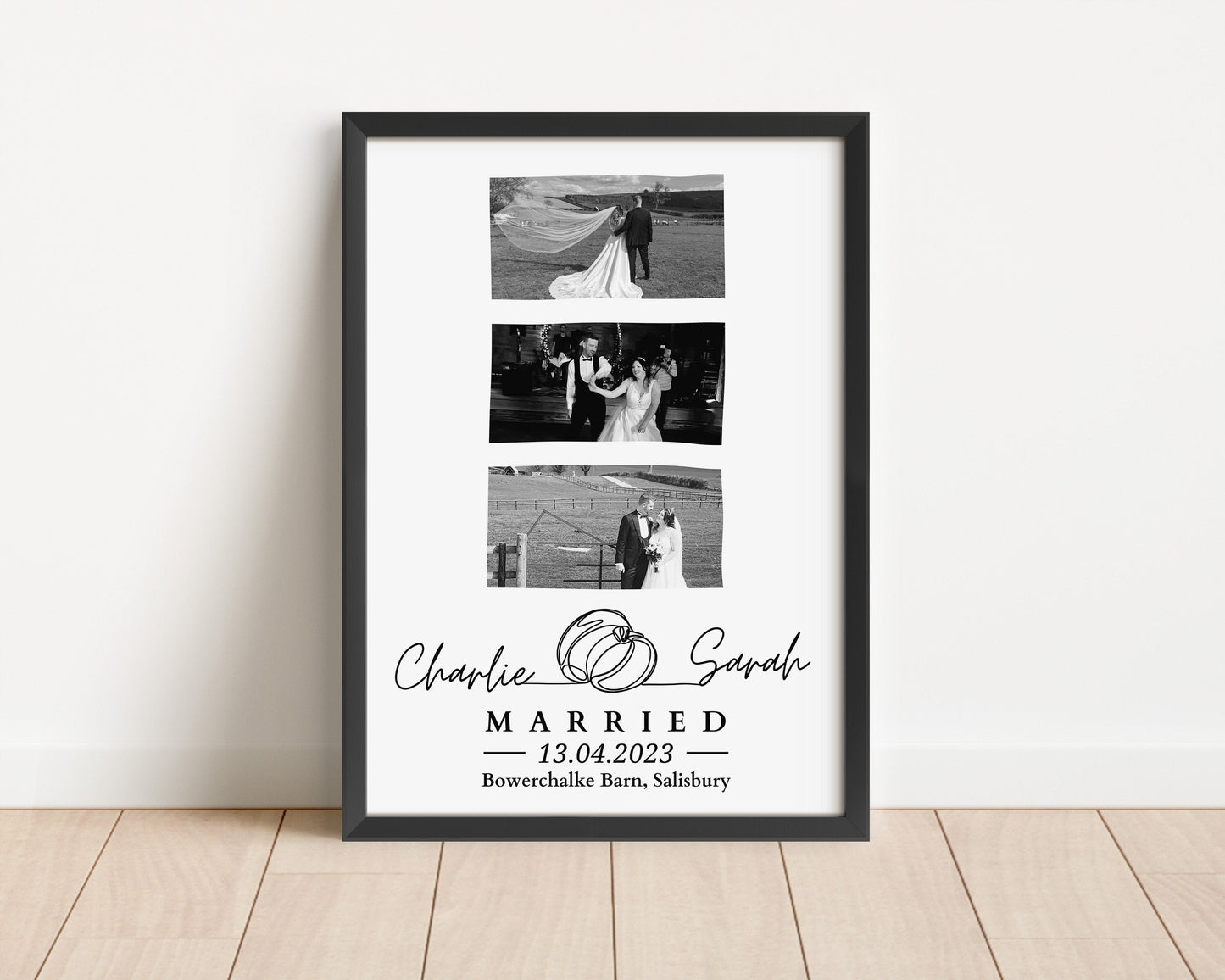 Custom Wedding Day Keepsake Gift Print, Gift for Couple, Gift for Her Him, Custom Wedding Day Gift, 1st Anniversary Wedding Day Memory Print