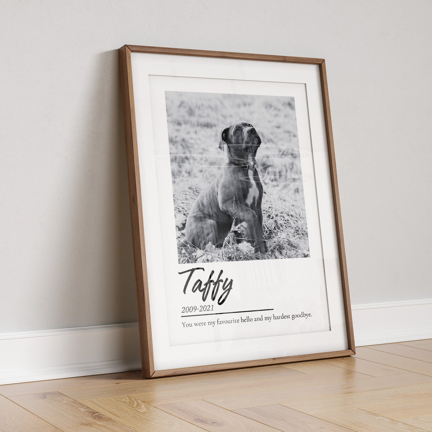 Pet Memorial Print Custom, Dog Loss Gift, Cat Remembrance, Animal Loss Sympathy Present, Optional Paw Print, Memory Gift Print for Lost Pet