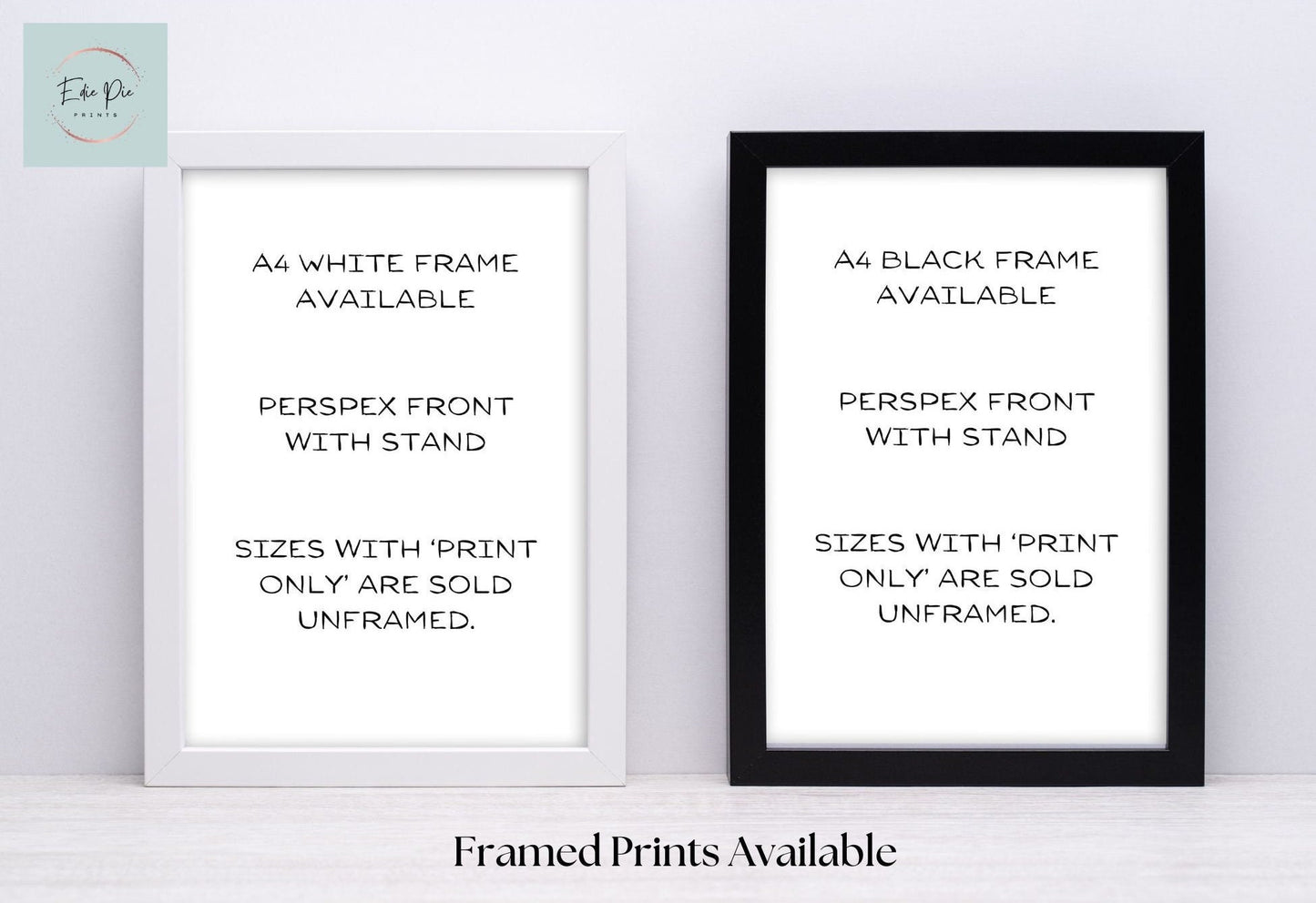 Family Hands Line Art Print: Custom New Parent Gift