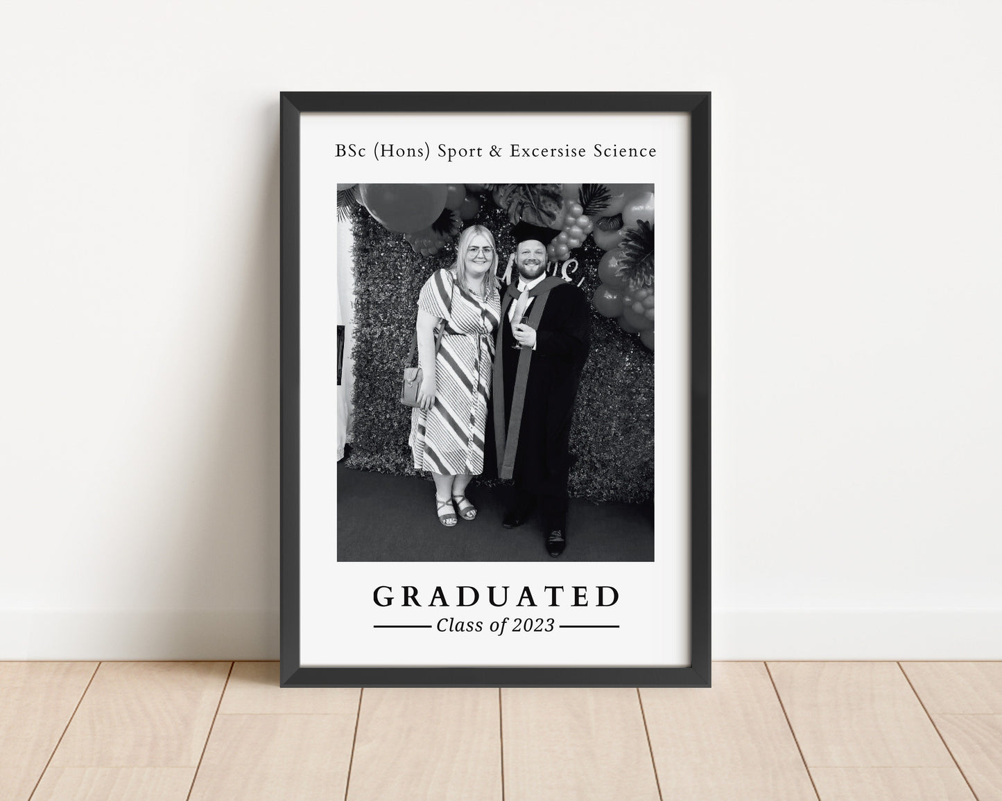 Personalised Graduation Photo Print: Keepsake Gift for Son, Daughter