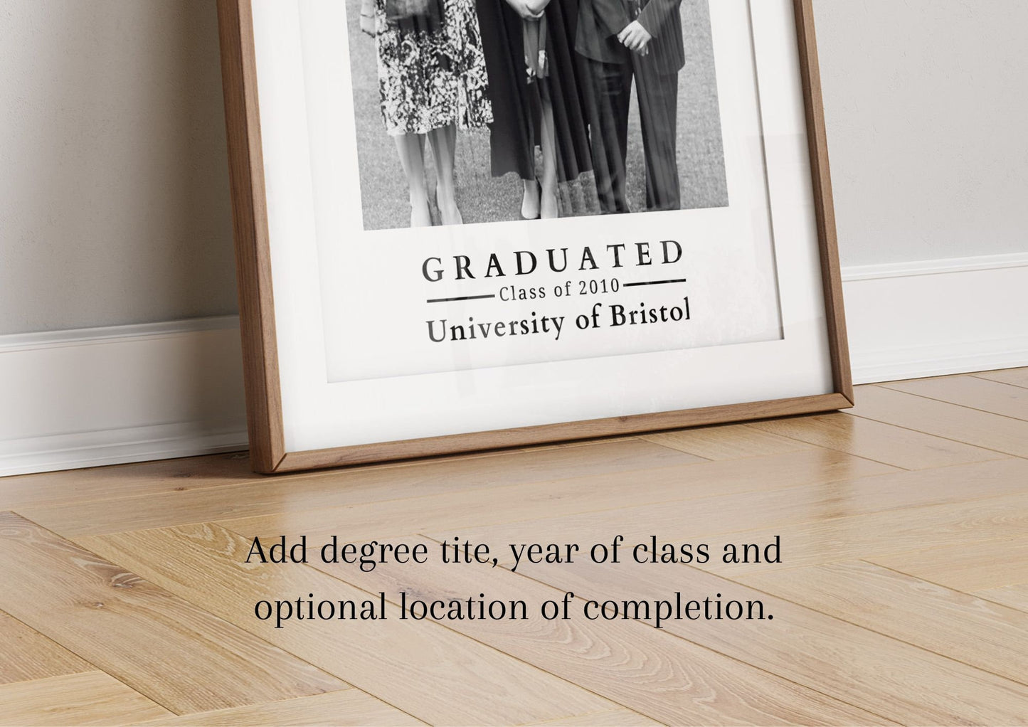 Personalised Graduation Photo Print: Keepsake Gift for Son, Daughter
