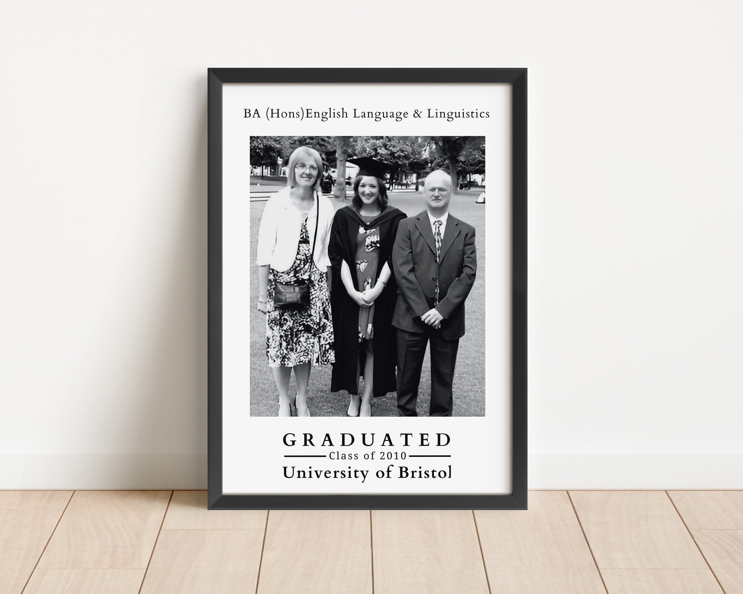 Personalised Graduation Photo Print: Keepsake Gift for Son, Daughter