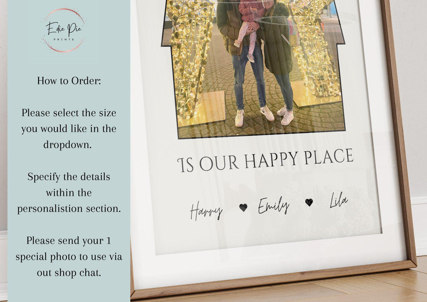 Custom Housewarming Gift, New Home Gift Print, Personalised First Home Framed Print, New House Party Gift, New Home Owner Gift